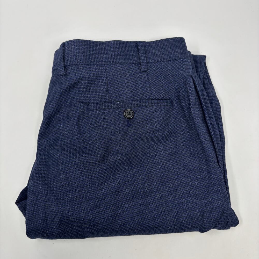 Ralph by Ralph Lauren Mens 36x34 Blue Slim‎ Fit Dress Pants